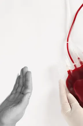Blutspenden rettet Leben